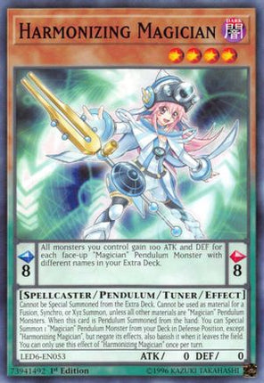 Harmonizing Magician (Common / Short Print) [LED6-EN053] Unlimited