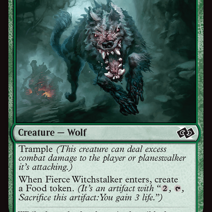 Fierce Witchstalker [Foundations Jumpstart] Foil