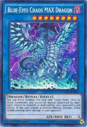Blue-Eyes Chaos MAX Dragon (Secret Rare) [MVP1-ENS04] 1st Edition