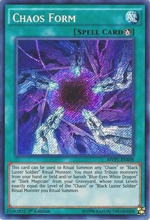 Chaos Form (Secret Rare) [MVP1-ENS08] 1st Edition
