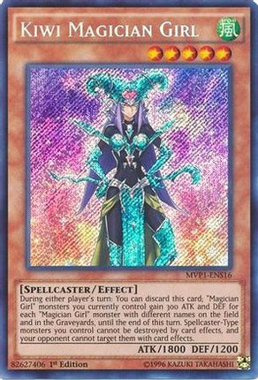 Kiwi Magician Girl (Secret Rare) [MVP1-ENS16] 1st Edition
