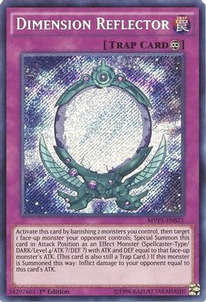 Dimension Reflector (Secret Rare) [MVP1-ENS21] 1st Edition