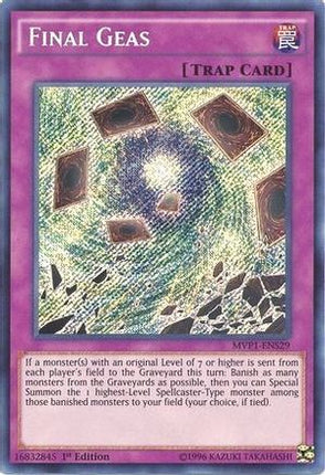 Final Geas (Secret Rare) [MVP1-ENS29] 1st Edition
