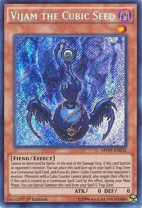 Vijam the Cubic Seed (Secret Rare) [MVP1-ENS32] 1st Edition