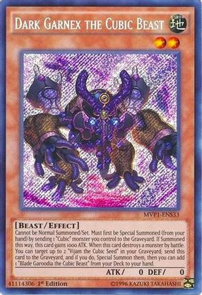 Dark Garnex the Cubic Beast (Secret Rare) [MVP1-ENS33] 1st Edition
