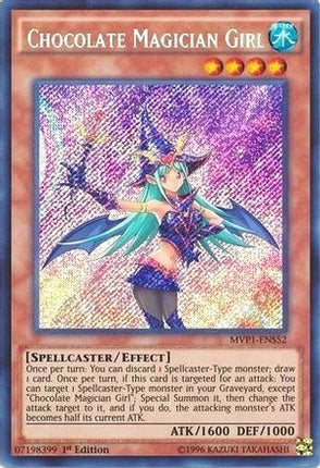 Chocolate Magician Girl (Secret Rare) [MVP1-ENS52] 1st Edition