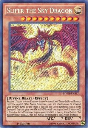 Slifer the Sky Dragon (Secret Rare) [MVP1-ENS57] 1st Edition