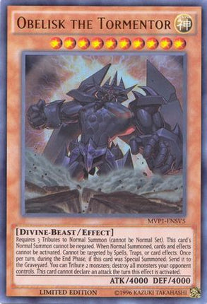 Obelisk the Tormentor (Ultra Rare) [MVP1-ENSV5] Limited