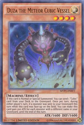 Duza the Meteor Cubic Vessel (Ultra Rare) [MVP1-ENSV1] Limited