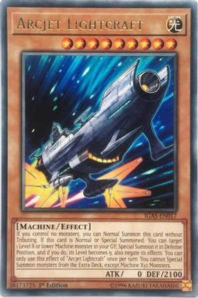 Arcjet Lightcraft (Rare) [IGAS-EN017] 1st Edition