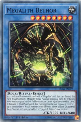 Megalith Bethor (Common / Short Print) [IGAS-EN039] 1st Edition