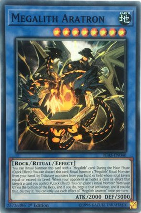 Megalith Aratron (Super Rare) [IGAS-EN040] Unlimited