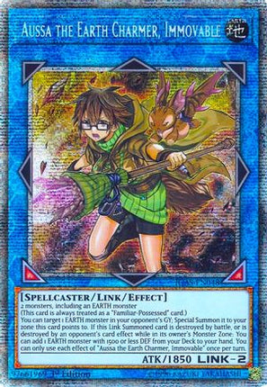 Aussa the Earth Charmer, Immovable (Starlight Rare)  [IGAS-EN048] 1st Edition