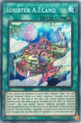 Ignister A.I.Land (Secret Rare) [IGAS-EN050] Unlimited