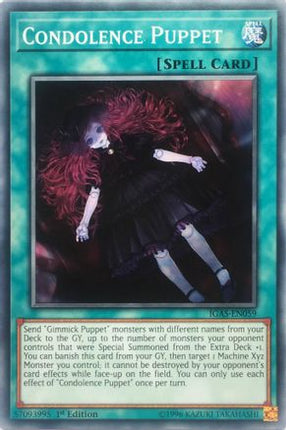 Condolence Puppet (Common / Short Print) [IGAS-EN059] 1st Edition