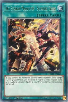Sky Striker Maneuver - Scissors Cross (Rare) [IGAS-EN062] 1st Edition