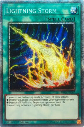 Lightning Storm (Starlight Rare)  [IGAS-EN067] 1st Edition