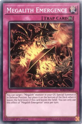 Megalith Emergence (Common / Short Print) [IGAS-EN072] Unlimited