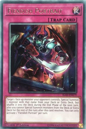 Fiendish Portrait (Rare) [IGAS-EN079] Unlimited