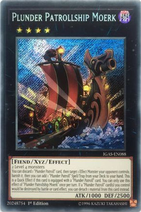 Plunder Patrollship Moerk (Secret Rare) [IGAS-EN088] Unlimited