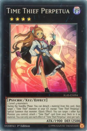 Time Thief Perpetua (Super Rare) [IGAS-EN094] Unlimited