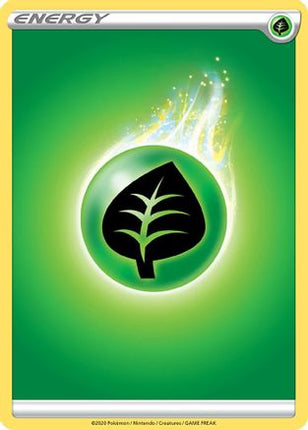 Grass Energy - /null [SWSH01: Sword & Shield Base Set] Reverse Holofoil