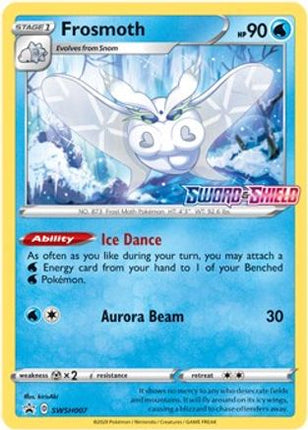 Frosmoth - SWSH007 (Prerelease) - null/null [SWSH: Sword & Shield Promo Cards] Holofoil
