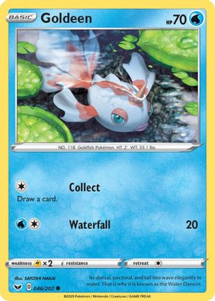 Goldeen (046) - 46/202 [SWSH01: Sword & Shield Base Set] Reverse Holofoil