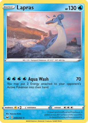 Lapras - 48/202 [SWSH01: Sword & Shield Base Set]
