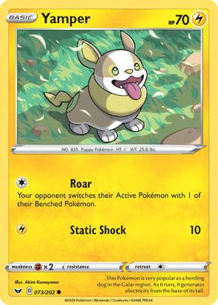 Yamper (073) - 73/202 [SWSH01: Sword & Shield Base Set]