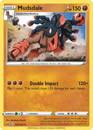 Mudsdale - 106/202 [SWSH01: Sword & Shield Base Set]