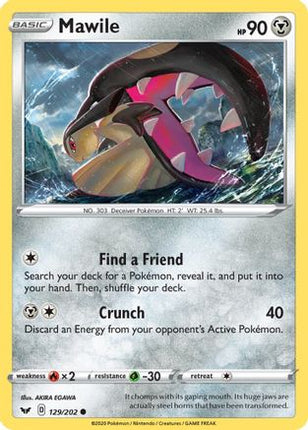 Mawile - 129/202 [SWSH01: Sword & Shield Base Set] Reverse Holofoil