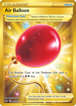 Air Balloon (Secret) - 213/202 [SWSH01: Sword & Shield Base Set] Holofoil
