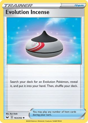 Evolution Incense - 163/202 [SWSH01: Sword & Shield Base Set]