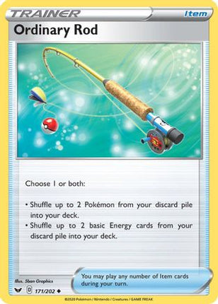 Ordinary Rod - 171/202 [SWSH01: Sword & Shield Base Set]