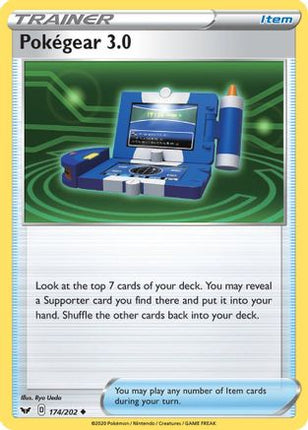 Pokegear 3.0 - 174/202 [SWSH01: Sword & Shield Base Set]