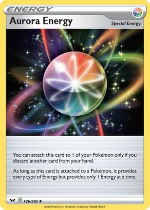 Aurora Energy - 186/202 [SWSH01: Sword & Shield Base Set] Reverse Holofoil