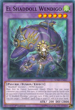 El Shaddoll Wendigo [SDSH-EN042] Common