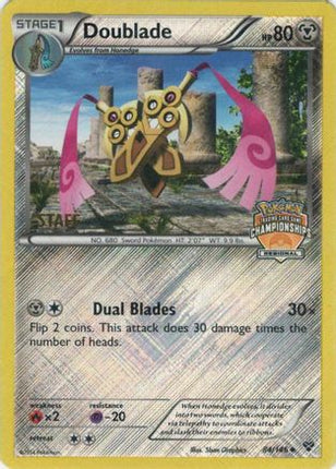 Doublade - 84/146 (Regional Championships) [Staff] [League & Championship Cards] Reverse Holofoil