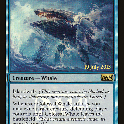Colossal Whale [Magic 2014 Promos] Foil