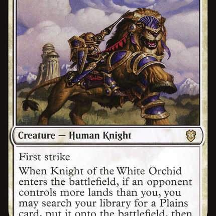 Knight of the White Orchid [Crimson Vow Commander]