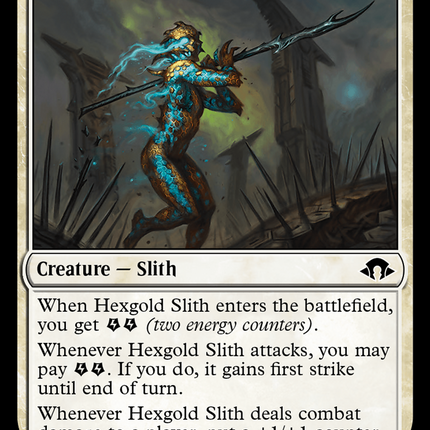 Hexgold Slith [Modern Horizons 3] Foil