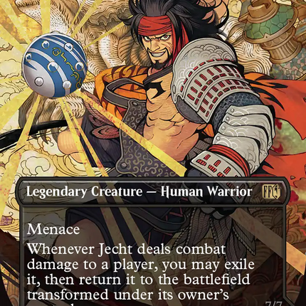 Jecht, Reluctant Guardian // Braska's Final Aeon (Borderless) [FINAL FANTASY] Foil