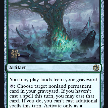 Conduit of Worlds [Phyrexia: All Will Be One Promos] Prerelease Foil