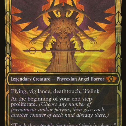 Atraxa, Praetors' Voice (Showcase) [Multiverse Legends] Halo Foil