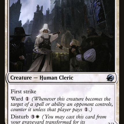 Chaplain of Alms // Chapel Shieldgeist [Innistrad: Midnight Hunt]
