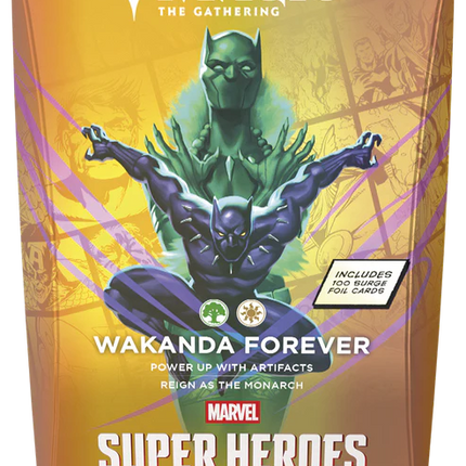 Marvel Super Heroes: Commander - Commander Deck: Collector's Edition - Wakanda Forever
