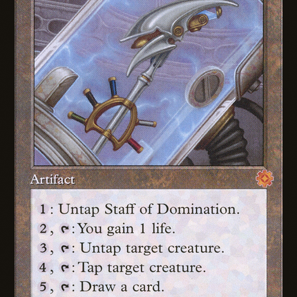 Staff of Domination (Retro) [The Brothers' War Retro Artifacts]