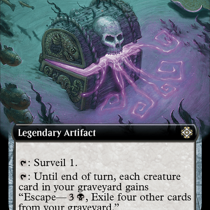 The Grim Captain's Locker (Extended Art) [The Lost Caverns of Ixalan Commander]