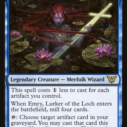 Emry, Lurker of the Loch [Neon Dynasty Commander]